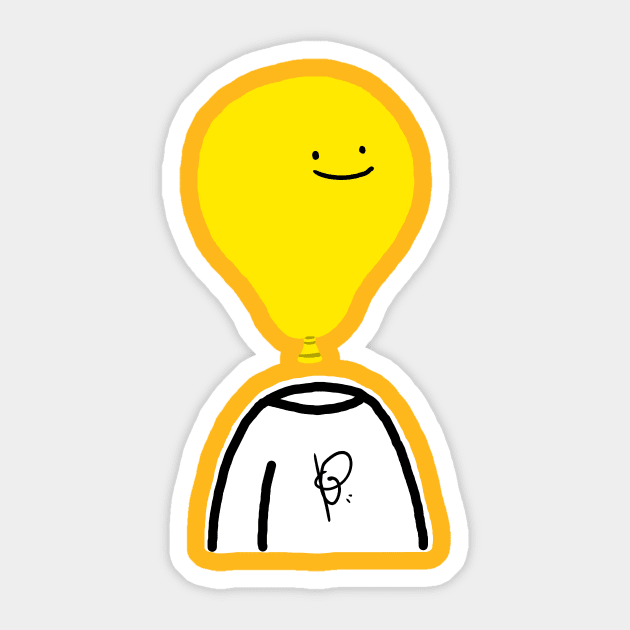 Light headed Sticker by Ckoe